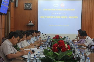 Hội nghị bàn về công tác quản lý, khai thác tuyến luồng và vùng nước cảng Cẩm Phả