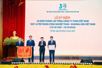 TKV: Kỷ niệm 30 năm thành lập Tổng Công ty Than Việt Nam, nay là Tập đoàn Công nghiệp Than - Khoáng sản Việt Nam 10/10 (1994 - 2024)