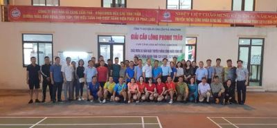 Giải cầu lông phong trào cụm cảng Km 6 mở rộng năm 2018