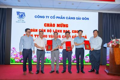 Giao lưu trao đổi kinh nghiệm giữa Cảng Sài Gòn với Công ty Kho vận và Cảng Cẩm Phả Vinacomin