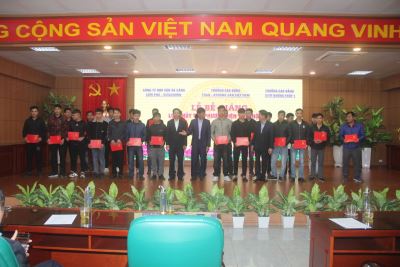 Công ty Kho vận và cảng Cẩm Phả - Vinacomin tổ chức bế giảng  lớp đào tạo thủy thủ phương tiện thủy nội địa 