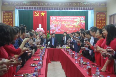 Khai xuân gặp mặt CBCNV đầu năm mới Kỷ Hợi 2019