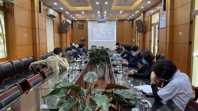 Ban chỉ đạo phòng chống dịch Covid - 19 Tập đoàn công nghiệp Than - khoáng sản Việt Nam họp trực tuyến 