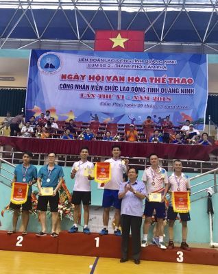 Công ty Kho vận và cảng Cẩm phả tham dự ngày hội văn hóa thể thao CNVCLĐ tỉnh Quảng Ninh lần thứ VI