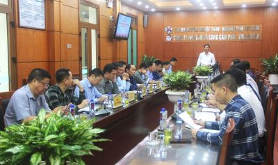 Trung tâm điều hành sản xuất tại Quảng Ninh họp tác nghiệp sản xuất tiêu thụ than vùng Cẩm Phả giữa tháng 12/2023