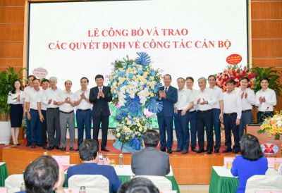 Công bố quyết định bổ nhiệm đồng chí Ngô Hoàng Ngân giữ chức vụ Chủ tịch HĐTV Tập đoàn Công nghiệp Than - Khoáng sản Việt Nam