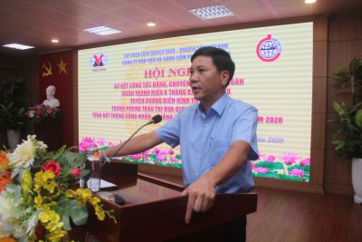 Công ty Kho vận và cảng Cẩm Phả - Vinacomin tổ chức hội nghị sơ kết 6 tháng đầu năm 2020