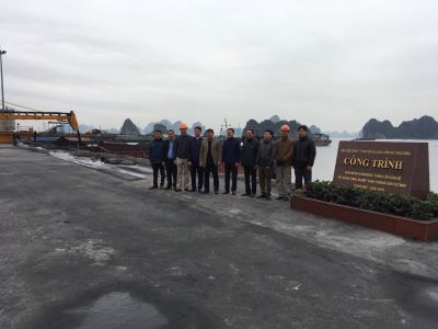 Công ty Kho vận và cảng Cẩm Phả tổ chức rót tấn than đầu tiên năm 2019
