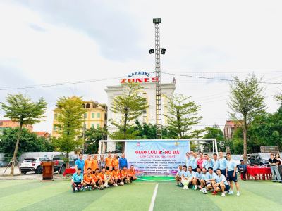 Giao hữu bóng đá nội bộ Kho cảng G9 - Hoá Chất thành công tốt đẹp 