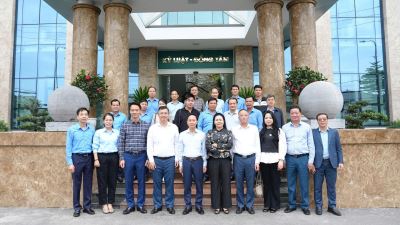 Đoàn công tác ban tuyên giáo và dân vận thuộc Đảng ủy Quốc hội đến thăm và làm việc tại Công ty 