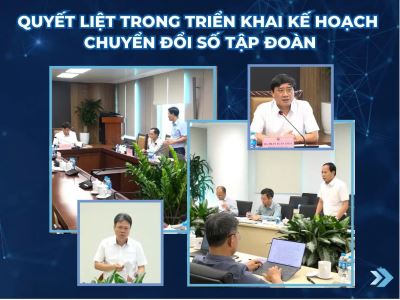 Quyết liệt trong triển khai kế hoạch chuyển đổi số Tập đoàn
