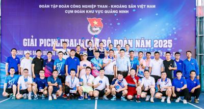 Giải Pickleball Cán bộ Đoàn 2025: Chào mừng Đại hội Đảng bộ Tập đoàn Công nghiệp Than - Khoáng sản Việt Nam