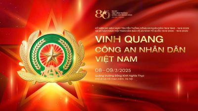 80 năm Công an nhân dân Việt Nam – Vì an ninh Tổ Quốc