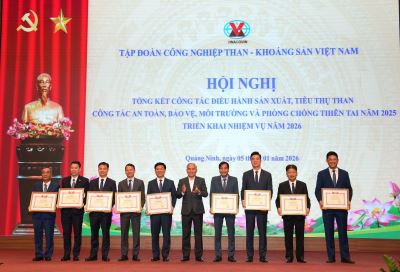 TKV tổng kết công tác điều hành sản xuất, tiêu thụ than, công tác an toàn, bảo vệ, môi trường và phòng chống thiên tai năm 2025