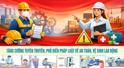 Công ty quyết tâm thực hiện tốt tháng hành động về AT - VSLĐ và tháng Công nhân năm 2026