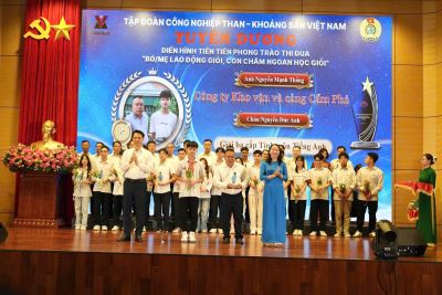 Gương sáng hiếu học từ gia đình người công nhân lái xe mỏ