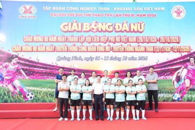 ⚽ Đội bóng nữ Kho vận và cảng Cẩm Phả khép lại hành trình, giữ trọn niềm tự hào tại Giải bóng đá nữ Đại hội Thể dục thể thao TKV lần thứ III năm 2026