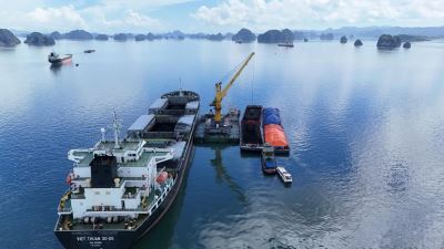 Công ty kiểm tra tình trạng kỹ thuật hệ thống cẩu nổi tại khu vực Hòn Nét