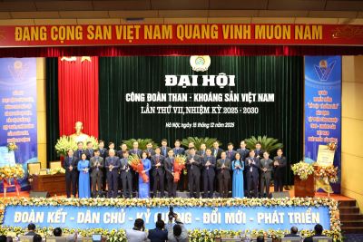 Đồng chí Lê Thanh Xuân tái đắc cử Chủ tịch Công đoàn TKV lần thứ VII, nhiệm kỳ 2025-2030