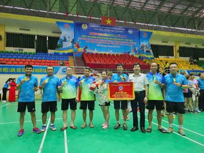 Công ty đạt giải nhì toàn đoàn ngày hội VHTT CNVCLĐ tỉnh Quảng Ninh lần thứ XIII năm 2025
