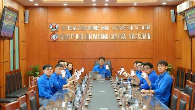 Tuổi trẻ Kho vận và cảng Cẩm Phả: Đậm dấu ấn sinh hoạt chính trị chào mừng tỉnh Quảng Ninh trở thành Thành phố trực thuộc Trung ương
