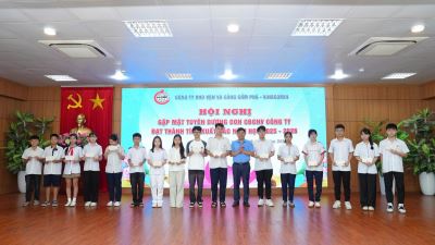 Công ty Kho vận Cẩm Phả - Bệ đỡ, ươm mầm nhiều ước mơ, khát vọng học tập cho con CBCNV