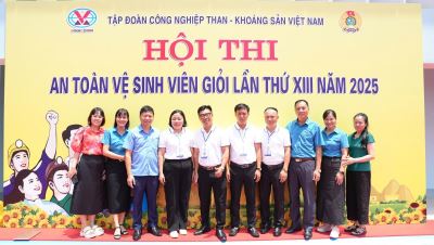 Công ty hoàn thành xuất sắc các nội dung Hội thi An toàn vệ sinh viên giỏi TKV lần thứ 13, năm 2025