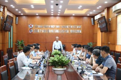 Tổng giám đốc Tập đoàn Vũ Anh Tuấn kiểm tra Nhà máy sàng, tuyển than Khe Chàm và hệ thống vận chuyển than cấp cho Nhiệt điện Mông Dương