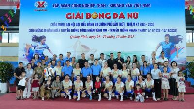 Đội bóng đá nữ Công ty tự tin tiến bước vào vòng Tứ kết giải Bóng đá TKV năm 2025