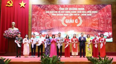 Phóng sự ảnh của Công ty đạt giải C - Giải báo chí về xây dựng Đảng (Giải Búa liềm vàng) tỉnh Quảng Ninh lần thứ VI - năm 2025