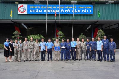 Thêm một mùa Tháng Năm đáng nhớ của Công ty Kho vận và cảng Cẩm Phả