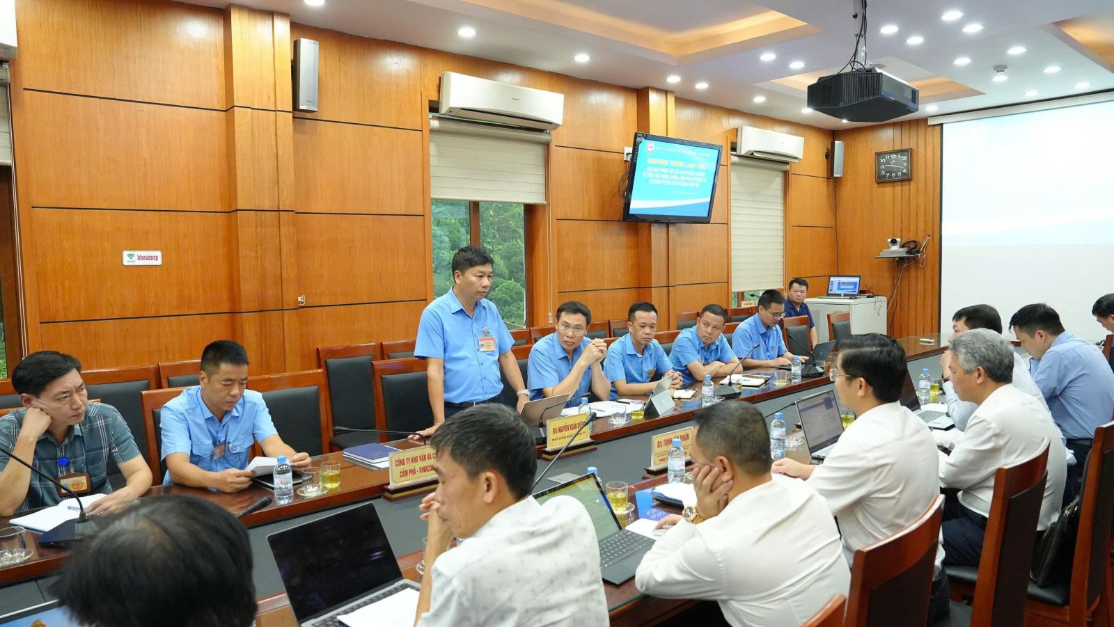 Đoàn công tác Ban Chỉ huy Phòng thủ dân sự Bộ Công Thương khảo sát công tác phòng, chống thiên tai tại Công ty .