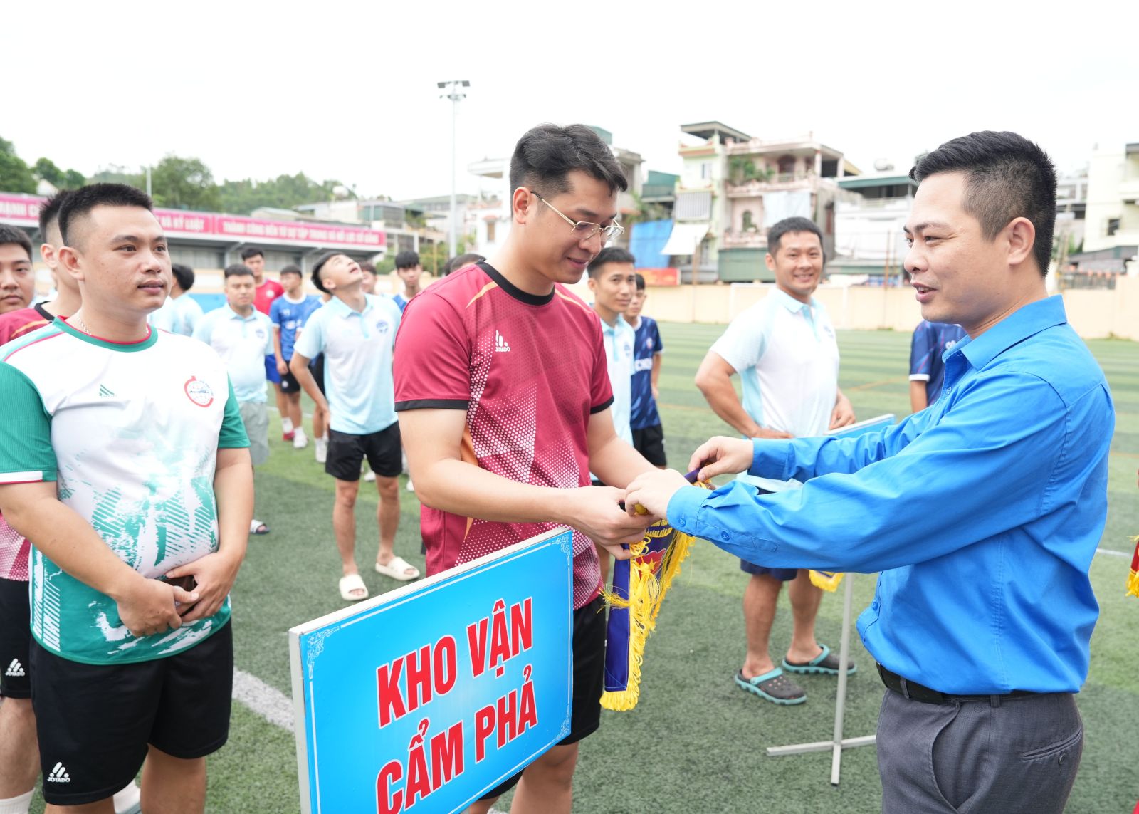 ĐTN Công ty hưởng ứng giải bóng đá nam phong trào Đoàn TQN mở rộng năm 2026