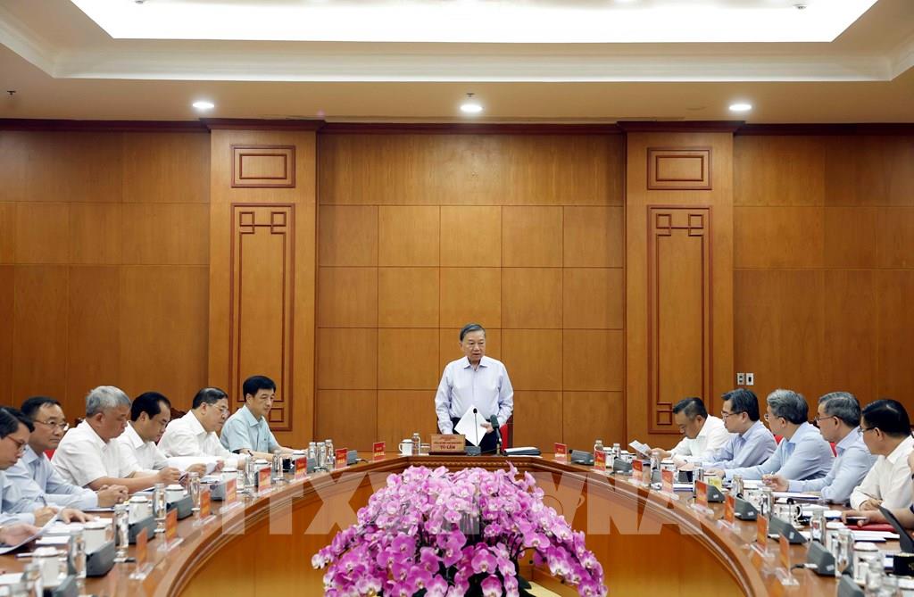 Tổng Bí thư, Chủ tịch nước chủ trì làm việc về tái cơ cấu Tập đoàn Công nghiệp Than - Khoáng sản Việt Nam