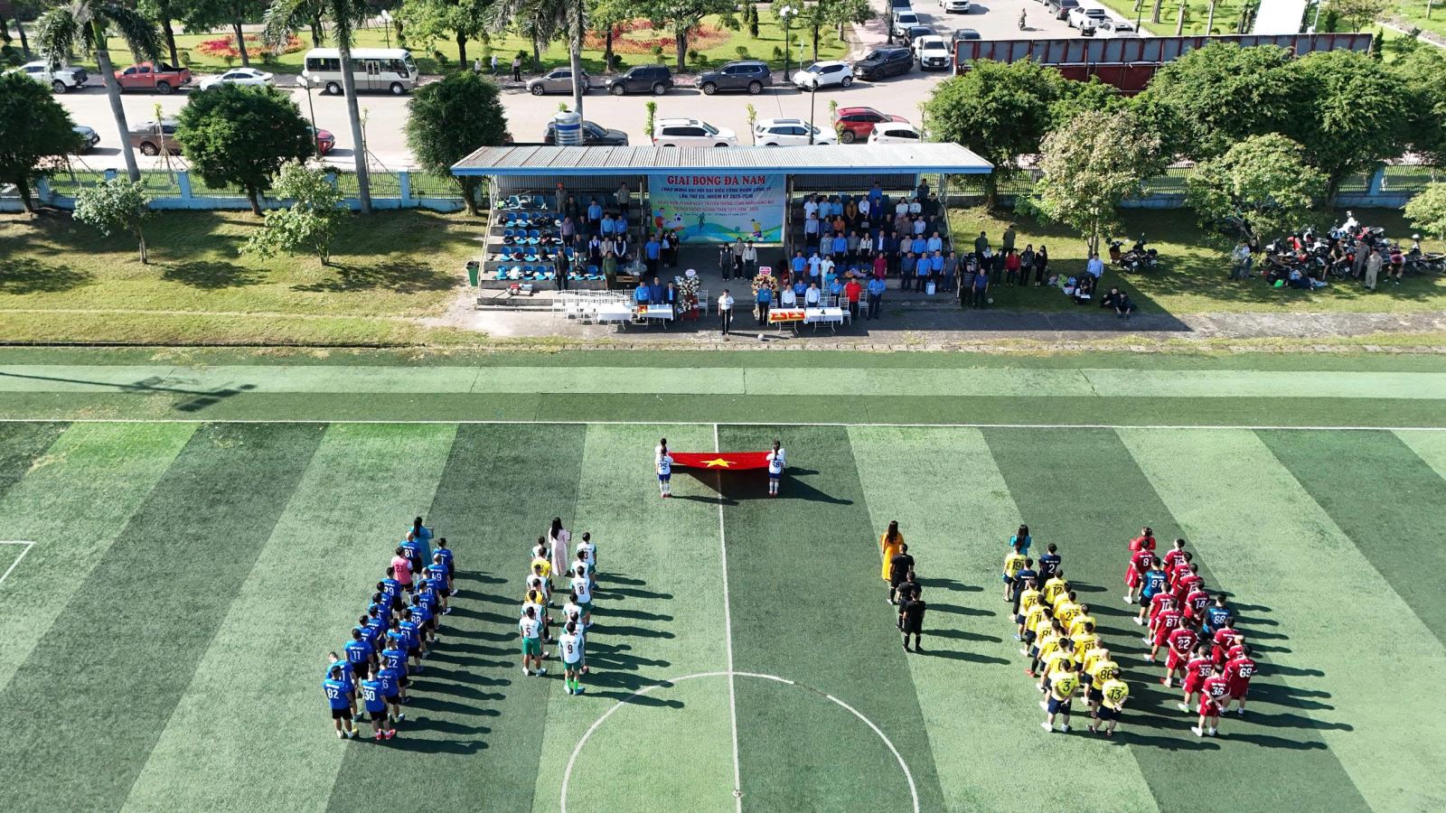 Khai mạc Giải bóng đá nam phong trào năm 2025 Công ty Kho vận và cảng CP 