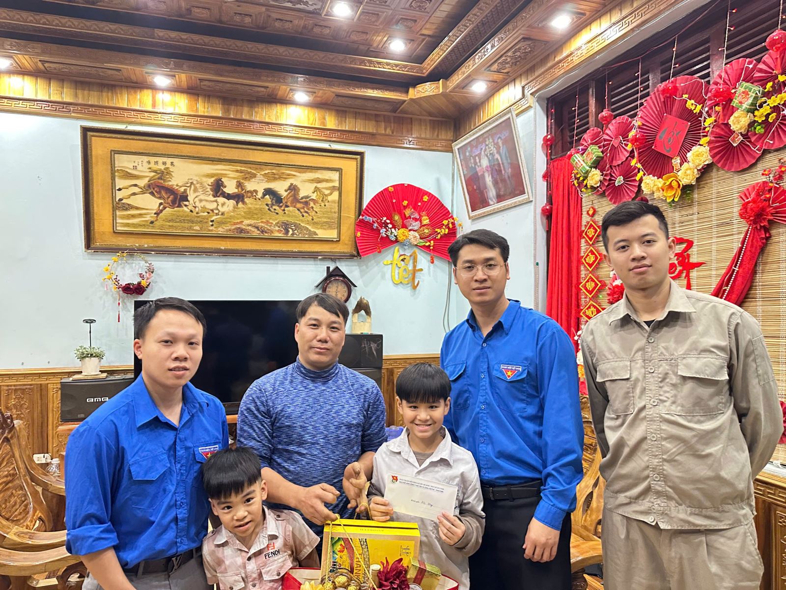 Đoàn Thanh niên Công ty: Thăm hỏi, hỗ trợ, động viên các đoàn viên có hoàn cảnh khó khăn, con em mắc bệnh hiểm nghèo dịp Tết Nguyên đán năm 2026